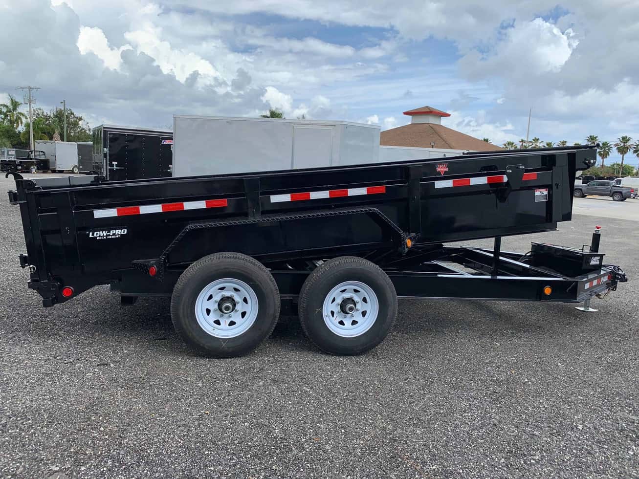 14k 17ft Dump Trailer