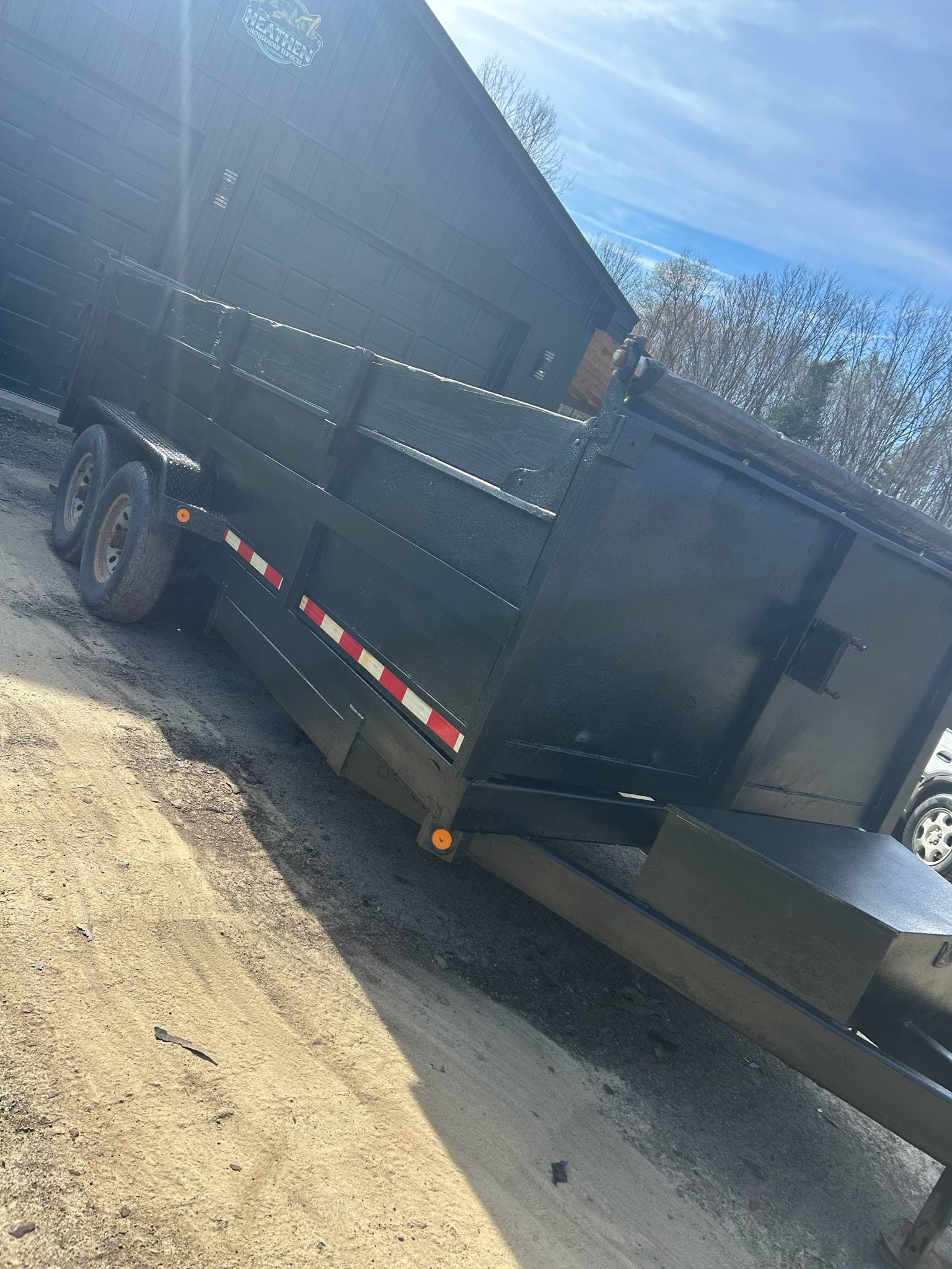 14k 17ft Dump Trailer
